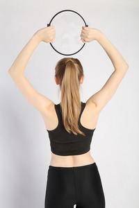 Anneau de Pilates en silicone pour la perte de poids, le renforcement musculaire, l'exercice de résistance et la remise en forme – Outil de fitness Magic Circle - Product Image 2