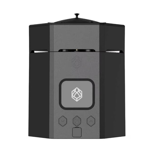 Squrre New Electronic Rechargeable Type C Hookah Head Charcoal-Free 10000 MAh Portable Shisha Head Bluetooth System LED Lighting