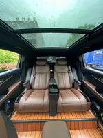 Siège de Capitaine de Luxe pour SUV, Style Aviation, avec Relevage Vertical, Massage, Chauffage, Ventilation, Inclinaison Électrique et Base Pivotante