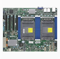 Super Micro H11SSL-I Single-Channel Intel E-ATX Server Motherboard DDR4 Memori 16GB RAM Maksimal 128GB Baru