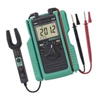 Kyoritsu Kew Mate 2012ra Digital Multimeter with AC/DC Clamp Sensor Open 120A