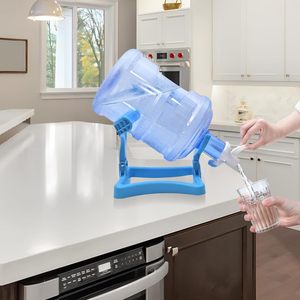 Support de Bouteille d'Eau Portable et Pliable avec Robinets Distributeurs Amovibles, Antidérapant, pour Rangement et Présentation - Product Image 2