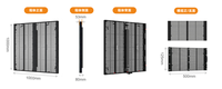 Écran LED à grille P31.25*31.25, NOB V0 entièrement encapsulé, réparation LED individuelle, maintenance avant et arrière