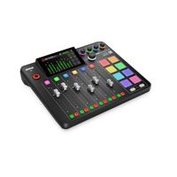 Tarjeta de Sonido e Interfaz de Audio Rode Caster Pro II de 4 Canales XLR a USB con Salida Estéreo para Mezcla en Vivo