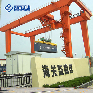 Thiết kế gắn trên đường sắt thép bánh cấu hình <span class=keywords><strong>Container</strong></span> vận chuyển giàn cần cẩu để bán - Product Image 4