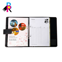 Carnet A5 en cuir PU écologique personnalisé, journal écologique, logo gaufré de qualité supérieure pour cadeau d'entreprise, vente en gros
