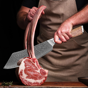 Couteau à désosser en acier Damas 67 couches Razor Sharp Mutton boeuf <span class=keywords><strong>jambon</strong></span> couteau à fendre ménage fruits couteau à éplucher manche ergonomique - Product Image 5