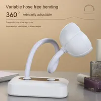 Lampu Kuku UV LED Plastik Profesional untuk Meja Kerja dengan Sensor Induksi Otomatis 5V Pengeringan Cepat untuk Salon & Rumah untuk Pengerasan Gel Polish