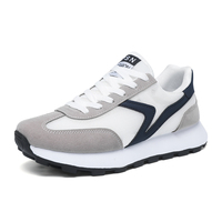 Chaussures de sport et de loisirs unisexes pour le printemps, avec maille respirante et lacets, antidérapantes, chaussures de sport tendance et à la mode