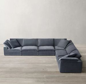Sofá de Alta Gama para Interiores, Muebles para el Hogar, Color Personalizado, Sofás Modulares Suaves para Sala de Estar - Product Image 5