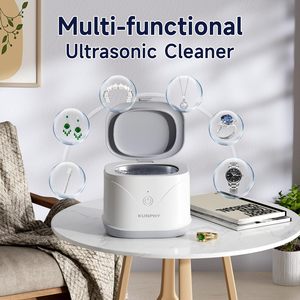 <span class=keywords><strong>Mini</strong></span> pulitore ultrasonico elettrico intelligente della protesi della famiglia del portatile piccolo pulitore ultrasonico della famiglia per le protezioni della bocca - Product Image 4
