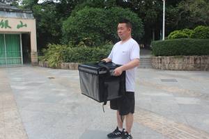 <span class=keywords><strong>Sac</strong></span> de <span class=keywords><strong>livraison</strong></span> de pizza avec logo personnalisé 22/32/48/62L <span class=keywords><strong>sac</strong></span> à dos en polyester thermique isotherme pour vélo refroidisseur en polyester pour moto - Product Image 2