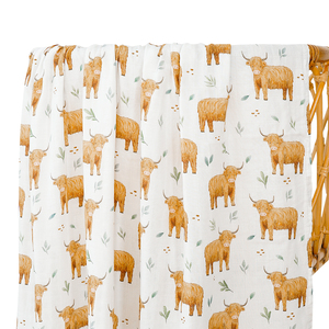 Kangobaby tùy chỉnh nhãn thiết kế mới bé bọc 70% tre + 30% cotton mềm trẻ sơ sinh Muslin chăn với in kỹ thuật số - Product Image 3