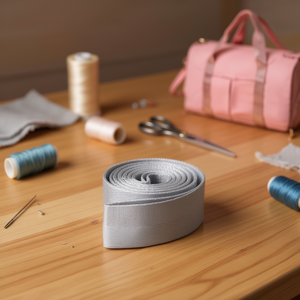 Cinghia per Borsa Ilan 3,8 cm x 3 m in Tessuto Grigio per Realizzazione Borse - Product Image 5