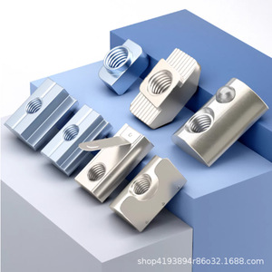 Tuercas Deslizantes en T M5 10 mm para Perfiles de Aluminio Industriales, Tamaño Métrico, Tipo Extrusión - Product Image 2