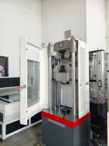 เครื่องทดสอบอเนกประสงค์ไฮดรอลิก 300kN สำหรับการทดสอบแรงดึงและแรงอัดของโลหะเหล็ก พร้อมโซลูชันแบบครบวงจรด้วยวาล์วเซอร์โว <span class=keywords><strong>ATOS</strong></span> - Product Image 5