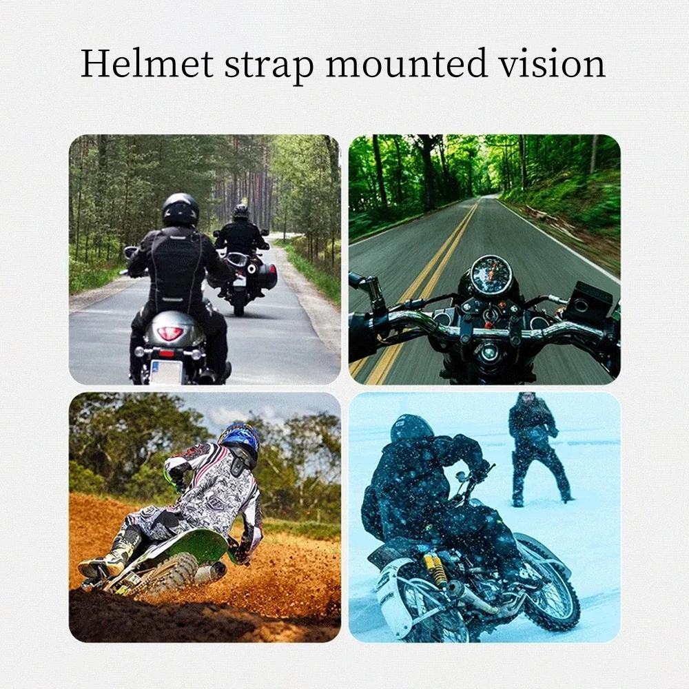 HONGDAK Off-Road Vehicle Helmet Fixing Bracket Set for Gopro Accessories Helmet Chin Bracket 5 in 1 Set