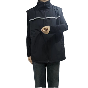 Gilet de sécurité <span class=keywords><strong>Ekai</strong></span> Zippers certifié ANSI Classe I EN ISO 20471, double couche, anti-perforation, réversible, imperméable et résistant à l'huile - Product Image 1