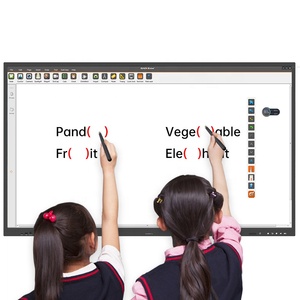 GAOKEview Interactive Flat Digital Displays Electronic 86 Inch Interactive Smart <b>Board</b> Interact Touch Screen GK-880T/86S-A9 Mult - Product Image 3