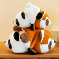 Vente en gros Panda inversé Jouet en peluche Kawaii Cadeau Cartoon Petit Panda doux Jouet en peluche Panda doux créatif Jouet en peluche