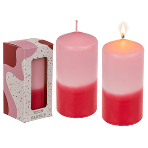 Pillar <b>candle</b> with color gradient - Product Image 1