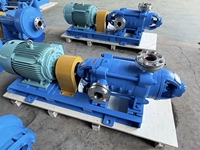 Pompe multi-étages à haute pression de type D en acier inoxydable pour chaudières industrielles