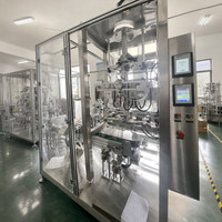 Machine d'emballage automatique pour le pesage, le formage, le remplissage et le scellage de sacs plats en forme de brique pour le riz, les haricots, les graines, les pâtes, les aliments, la farine