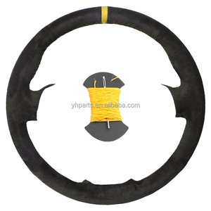 Daim souple antidérapant pour Peugeot <span class=keywords><strong>308</strong></span> <span class=keywords><strong>308</strong></span> CC SW RCZ 3008 5008 accessoires de voiture couverture de <span class=keywords><strong>volant</strong></span> SF18 - Product Image 2