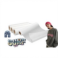 Film DTF HyperTransprint haute performance de 60 cm de large, transfert thermique à chaud, double face, PET, pour textiles vibrants, sublimation polyester