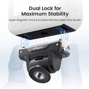 Soporte Magnético Osmo Action 5 Pro 4 3, Palo Selfie con Funda de Silicona, Adaptador de Liberación Rápida para Accesorios de Cámara DJI Osmo 360 - Product Image 4