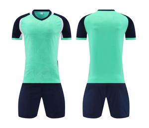 Boce Conjunto de uniforme de equipo de partido de fútbol con logotipo personalizado Camiseta de fitness transpirable y de secado rápido - Product Image 3