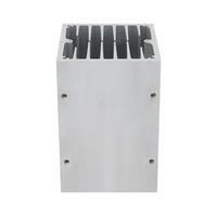 Radiateur de radiateur rond en aluminium carré pour le refroidissement, refroidisseur électronique, dissipation de la chaleur du jeu de puces personnaliser