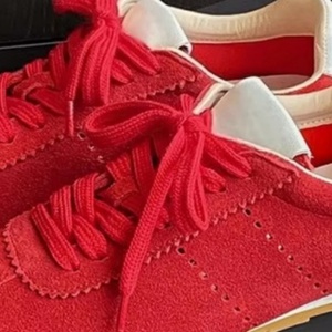 Zapatos casuales de estilo universitario, modernos y a la moda, lujosos zapatos Deacon rojos, zapatos para caminar con suela de goma antideslizante - Product Image 2
