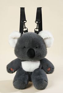 <span class=keywords><strong>Mochila</strong></span> Escolar de Peluche con Diseño de Animales de Dibujos Animados, Súper Suave, para Niños y Niñas de Jardín de Infancia, Creativa, con Diseño de <span class=keywords><strong>Koala</strong></span> y Dinosaurio - Product Image 6