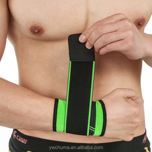 Herren Sport Handgelenks tütze Bandage Weiche elastische und atmungsaktive Spandex und Nylon Schweiß band Handgelenks chutz und Armbänder - Product Image 5