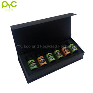 Caja de embalaje de botellas de aceite esencial, papel plegable con estampado personalizado, con divisores de inserción - Product Image 2