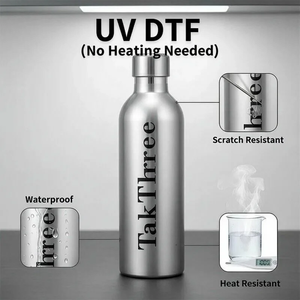สติกเกอร์โลโก้แบบกำหนดเอง สติกเกอร์ส่วนตัว ป้ายงานแต่งงาน แบบ 3 มิติ  แบบ UV DTF กันน้ำ  ป้ายชื่อสั่งทำ ของขวัญ DIY สำหรับรถยนต์ ขวดน้ำ - Product Image 5