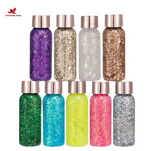 HQ Mixed Proc Discount Waterproof Shimmer <b>Glitter</b> <b>Gel</b> for <b>Face</b> Body Long-Lasting Stage Show Makeup for Festival Party - Product Image 1