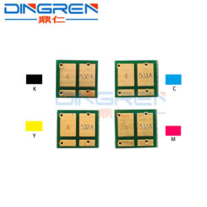 Chip de Cartucho de Tóner para HP CF530A 531A 532A 533A M154a M154nw <span class=keywords><strong>mfp</strong></span> M180 <span class=keywords><strong>M181fw</strong></span> 205A - Product Image 1