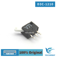 Micro-interrupteur OMRON d'origine japonaise D3C-2220 D3C-1210 D3C-2210 D3C-1220 Détection de mouvement à 3 broches