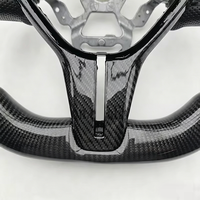 Volant sport en fibre de carbone véritable, très demandé, pour Infiniti Q50, mise à niveau Plug-and-Play, volant de voiture modifié