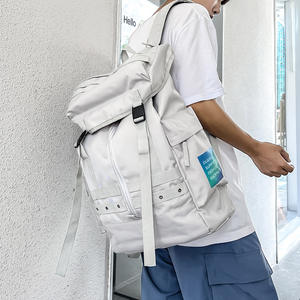 Sac à dos antivol pour adolescents personnalisé, tendance, imperméable, en polyester Oxford, doublure en polyester, motif de lettres - Product Image 5