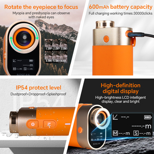 China Manufacture Golden <strong>Supplier</strong> High Accuracy and <strong>Multi</strong> Functions Handheld 1000m Hunting <strong>Rangefinder</strong> 600m <strong>Laser</strong> Range Finder - Product Image 2