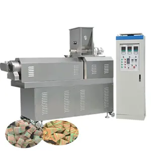 SUNWARD Machine de fabrication de snacks à la farine de blé frit bicolore/ligne de traitement de croustilles croustillantes/clairons/croûte de riz