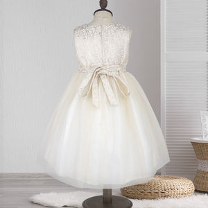 Robe de princesse bleue à manches courtes de qualité supérieure pour filles, idéale pour les fêtes d'automne - Product Image 2