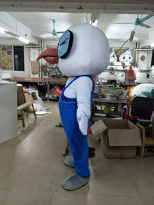 Efun quantité minimale de commande 1 PC Costume de mascotte aiglet bleu personnalisé professionnel mignon en peluche animal de dessin animé mascotte adulte costume de fête à vendre - Product Image 3