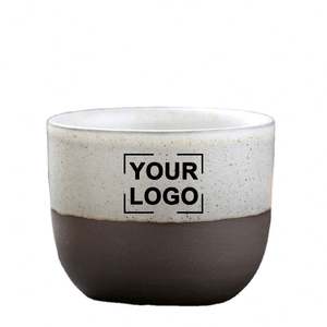 Taza de Café WSY572 de 220 ml con Logotipo Personalizado, Tazas de Té Beige Mate, Promoción, Actividad Corporativa, Regalo Empresarial - Product Image 1