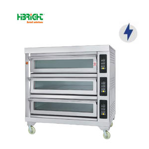 Alimentaire automatique de commande électrique commerciale d'acier inoxydable faisant la machine <span class=keywords><strong>Four</strong></span> <span class=keywords><strong>à</strong></span> <span class=keywords><strong>pizza</strong></span> <span class=keywords><strong>triphasé</strong></span> de convoyeur de 380V - Product Image 4
