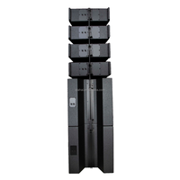 Enceinte Line Array LA208, deux haut-parleurs de 8 pouces, LF 400W, gamme complète, deux voies, pour restaurant, concert, DJ, spectacle, 4000p