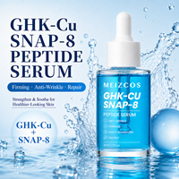 Sérum Coréen OEM GHK-Cu au Peptide de Cuivre Bleu pour les Rides et Ridules, Anti-Âge, Raffermissant au Collagène pour le Visage